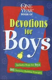 Cover of: The one year book of devotions for boys