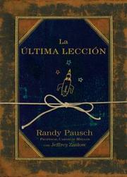 Cover of: La última lección