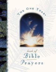 Cover of: The one year book of Bible prayers