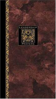 Cover of: Leadership prayers by Richard Kriegbaum