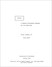 Cover of: Snobol4: A Computer Programming Language for the Humanities by 