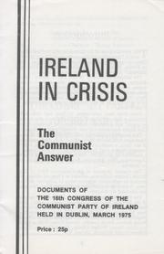 Cover of: Ireland in Crisis by Communist Party of Ireland.