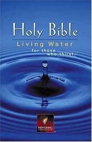 Cover of: Holy Bible NLT, Living Water Edition by Tyndale House Publishers