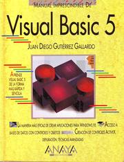 Cover of: Visual Basic 5 (Manual imprescindible)