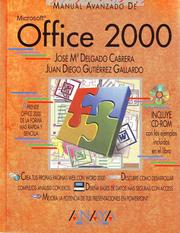 Cover of: Office 2000 (Manual avanzado)