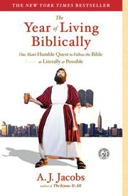 Cover of: The Year of Living Biblically by 