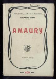 Cover of: Amaury by Alexandre Dumas