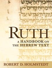 Cover of: Ruth: a handbook on the Hebrew text