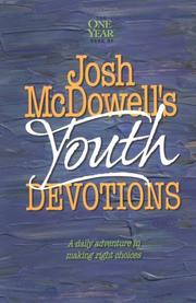 Cover of: Josh McDowell's one year book of youth devotions