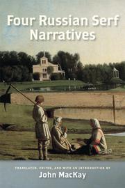 Four Russian serf narratives by John MacKay