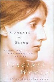 Cover of: Moments of Being by 