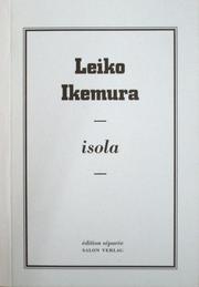 Cover of: isola: Drawings & poem by Leiko Ikemura