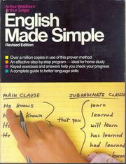 Cover of: English made simple by Arthur Waldhorn, Arthur Waldhorn