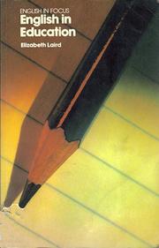 Cover of: English in education by Elizabeth Laird
