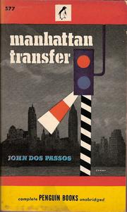 Cover of: Manhattan transfer by John Dos Passos