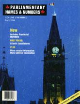 Cover of: Parliamentary Names and Numbers  2: your guide to governments in Canada;1994