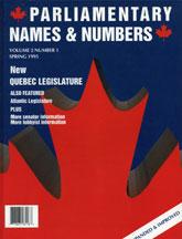 Cover of: Parliamentary Names and Numbers 3: your guide to governments in Canada; 1995