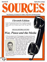 Cover of: Sources 11: The directory of Experts and Spokespersons ; 1983