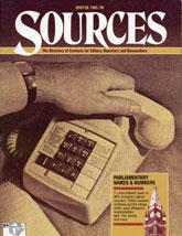 Cover of: Sources 16: The directory of Experts and Spokespersons ; 1986