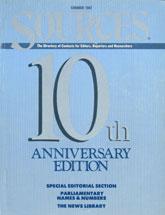 Cover of: Sources 19: The directory of Experts and Spokespersons ; 1987