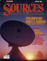 Cover of: Sources 25: The directory of Experts and Spokespersons ; 1990