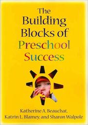 Cover of: The building blocks of preschool success