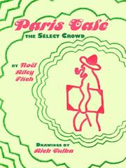 Cover of: Paris Cafe by Noel Riley Fitch, Noel Riley Fitch