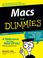 Cover of: Macs For Dummies