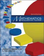 Mathematics for elementary teachers