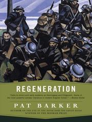 Cover of: Regeneration by Pat Barker