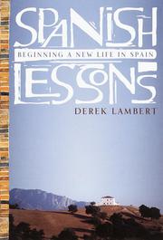 Cover of: Spanish Lessons by Derek Lambert
