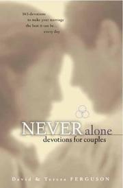 Cover of: Never Alone: Devotions for Couples
