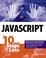 Cover of: JavaScript in 10 Simple Steps or Less