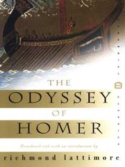 Cover of: The Odyssey of Homer by Όμηρος (Homer)