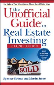 Cover of: The Unofficial Guide to Real Estate Investing