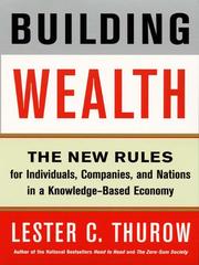 Cover of: Building Wealth by Lester C. Thurow