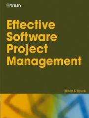 Cover of: Effective Software Project Management
