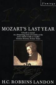 Cover of: 1791: Mozart's Last Year