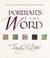 Cover of: Portraits of the Word