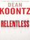 Cover of: Relentless