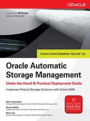 Cover of: Oracle Automatic Storage Management