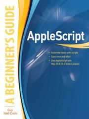 Cover of: AppleScript
