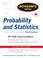 Cover of: Probability and Statistics