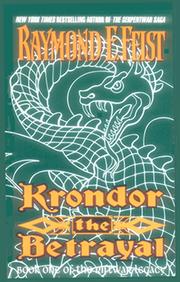 Cover of: Krondor: The Betrayal by Raymond E. Feist