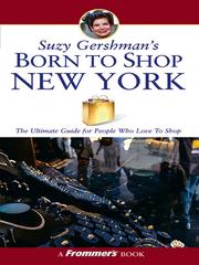 Cover of: Suzy Gershman's Born to Shop New York by Suzy Gershman