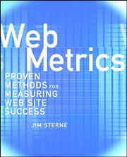 Cover of: Web Metrics by Jim Sterne