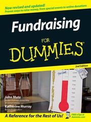 Cover of: Fundraising For Dummies by John Massie Mutz, John Mutz, Katherine Murray, John Massie Mutz