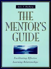 Cover of: The Mentor's Guide by Lois J. Zachary