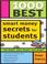 Cover of: 1000 Best Smart Money Secrets for Students