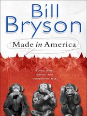 Cover of: Made in America by Bill Bryson